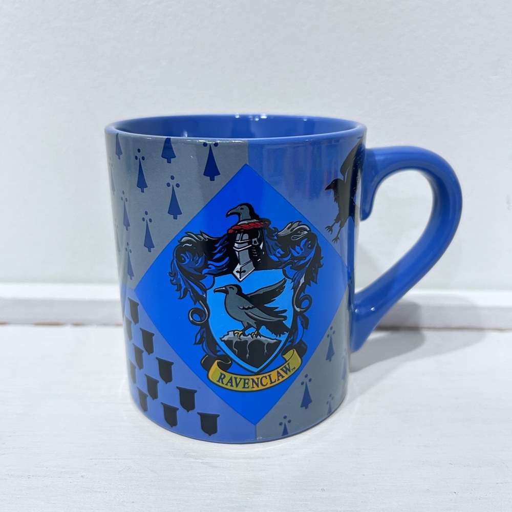 Silver Buffalo Harry Potter Ravenclaw House Crest Ceramic Mug, 14 Ounces